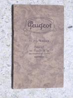 Handleidig - instructie  1924 / 1928 peugeot, Ophalen of Verzenden