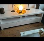 Hoogglans Wit TV Meubel - Perfecte Staat!, Huis en Inrichting, Kasten | Televisiemeubels, Ophalen, Kunststof, 150 tot 200 cm, Zo goed als nieuw