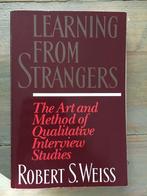 Learning from Strangers - dumpprijs, Gelezen, Verzenden, WO, Robert S. Weiss