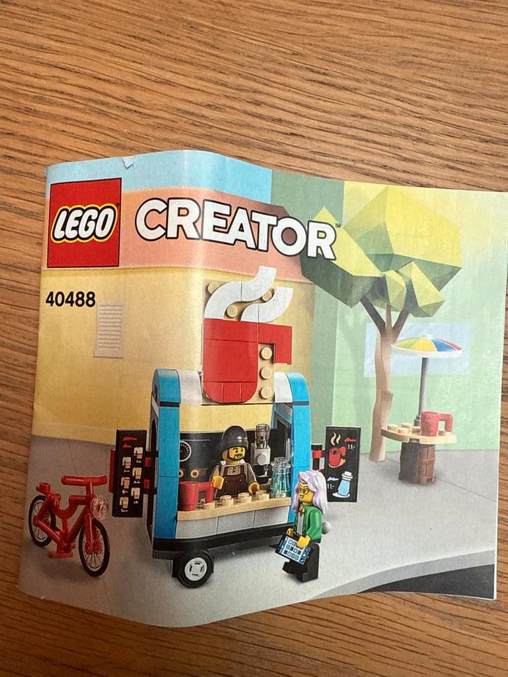 Lego Creator Barista Koffiekar (40488) - Nieuw en compleet!, Kinderen en Baby's, Speelgoed | Duplo en Lego, Nieuw, Lego, Complete set