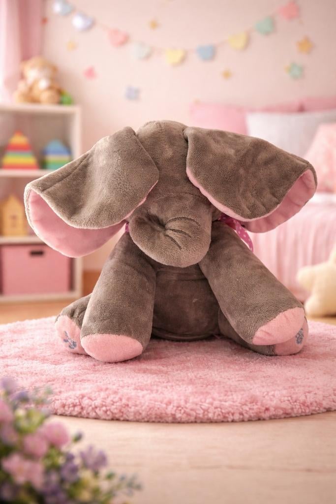 Zingende olifant / kiekeboe, Ophalen of Verzenden, Zo goed als nieuw, Olifant