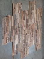 Teak wall wandbekleding  wandstrips sloophout, Nieuw, Plank, Ophalen of Verzenden