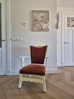 Vintage stoel / leunstoel / voorleesstoel / stoel van sint, Huis en Inrichting, Ophalen, Hout, Gebruikt, Overige kleuren