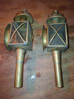 Antieke Koetslampen - Set van 2, Antiek en Kunst, Ophalen