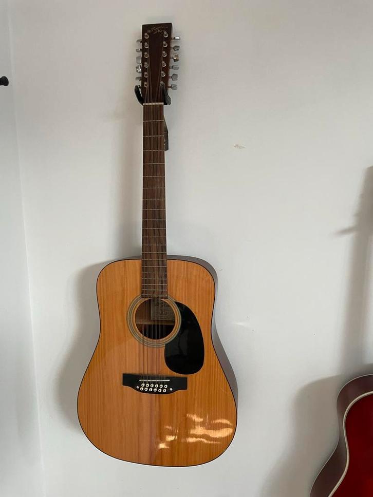 Recording King 12-snarige gitaar, Muziek en Instrumenten, Snaarinstrumenten | Gitaren | Akoestisch, Gebruikt, Western- of Steelstringgitaar