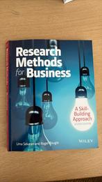 Research methods for business, Ophalen of Verzenden, Zo goed als nieuw, Accountancy en Administratie
