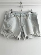 Korte broek/jeans lichtblauw H&M maat 42, H&M, Kort, Blauw, Maat 42/44 (L)
