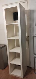 5x1vaks Expedit Kallax vakkenkast ikea wit, Ophalen, Gebruikt, 25 tot 50 cm, Minder dan 100 cm