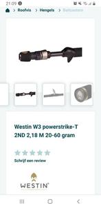 Gezocht: Westin W3 Powerstrike 20-60 gram, Watersport en Boten, Ophalen, Zo goed als nieuw, Werphengel