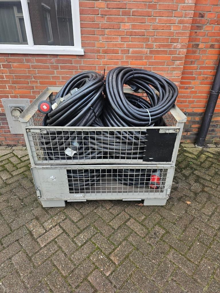 Stroomkabel kabel krachtstroomkabel 25M 5G25 mm2 63A, Ophalen, Nn, Zo goed als nieuw, Nn