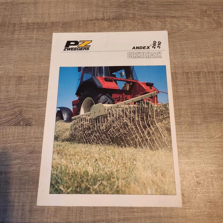 PZ Zweegers Andex Cirkelhark Brochure, Boeken, Catalogussen en Folders, Gelezen, Ophalen of Verzenden