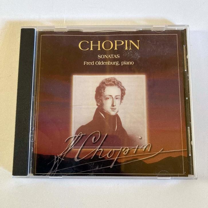 Frédéric Chopin Sonatas - Fred Oldenburg piano, Cd's en Dvd's, Cd's | Klassiek, Gebruikt, Kamermuziek, Classicisme, Ophalen of Verzenden