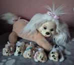 Vintage puppy surprise moederhond met 5 puppy's, Ophalen of Verzenden, Zo goed als nieuw, Hond
