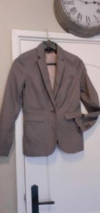 Bruin geruit klassiek jasje  34, Ophalen of Verzenden, Zo goed als nieuw, Maat 34 (XS) of kleiner, Bruin