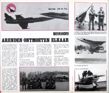 Artikel luchtvaart show Bevekom 1970 - luchtmacht beschikbaar voor biedingen
