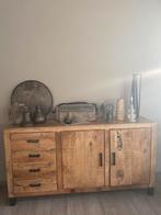 Mango houten dressoir, Ophalen, Zo goed als nieuw, 25 tot 50 cm, 150 tot 200 cm