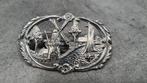 Broche met molen, Sieraden, Tassen en Uiterlijk, Broches, Ophalen of Verzenden, Zo goed als nieuw, Zilver, Overige materialen