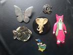 Broches (dieren), Sieraden, Tassen en Uiterlijk, Broches, Overige materialen, 4 tot 7 cm, Overige kleuren, Ophalen of Verzenden