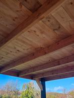 Douglas overkapping 3 meter breed 7 meter lang incl 6 poeren, Tuin en Terras, Overkappingen, Ophalen, Zo goed als nieuw, Veranda