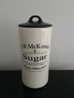 J.W. McKensie sugarpot 19,5 cm hoog en doorsnede 10 cm, Huis en Inrichting, Keuken | Servies, Keramiek, Overige typen, Ophalen of Verzenden