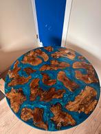 Epoxy Hout Tafel - Handgemaakt, Ophalen, Rond, 50 tot 100 cm, Overige houtsoorten