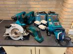 Makita 24 volt set zeer kompleet, Doe-het-zelf en Verbouw, Gereedschap | Overige machines, Gebruikt, Ophalen of Verzenden