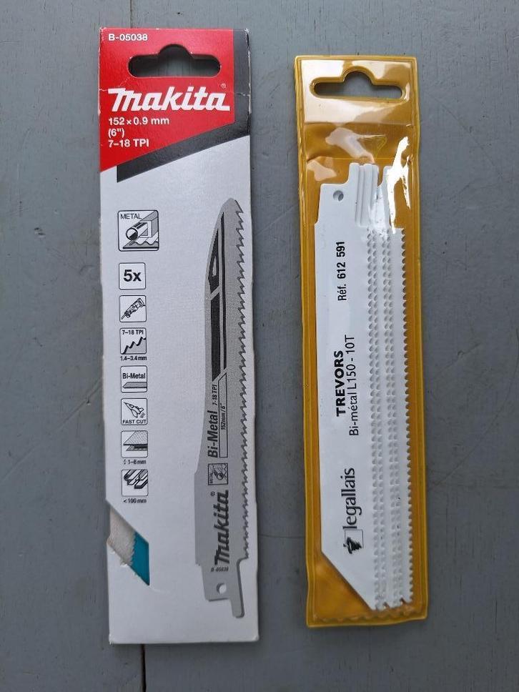 10x reciprozaagblad Makita/Legallais, Doe-het-zelf en Verbouw, Gereedschap | Machine-onderdelen en Toebehoren, Nieuw, Ophalen of Verzenden