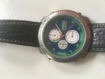 Benetton chronograph horloge beschikbaar voor biedingen
