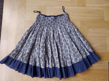 Grijs met blauw rokje maat 152 beschikbaar voor biedingen