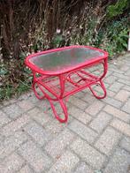 Klein retro rotan tafeltje, Verzamelen, Retro, Ophalen, Huis en Inrichting