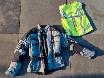 Motorjas met vest - Maat M beschikbaar voor biedingen