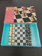 Schaken, Echecs, vintage Frans reisspel, Ophalen of Verzenden, Zo goed als nieuw, Reisspel