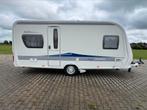 Hobby 495 UFE excellent met mover en luifel rondzit,fransbed, Caravans en Kamperen, Caravans, Vast bed, Rondzit, Hobby, Particulier