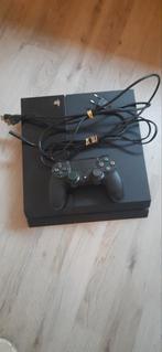 PS4 Slim + CONTROLLER & 7 SPELLEN, Ophalen of Verzenden, Zo goed als nieuw, Met 1 controller, Original