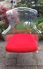 P E D R A L   transparant Design Italy, Huis en Inrichting, Stoelen, Kunststof, Ophalen of Verzenden, Zo goed als nieuw, Eén