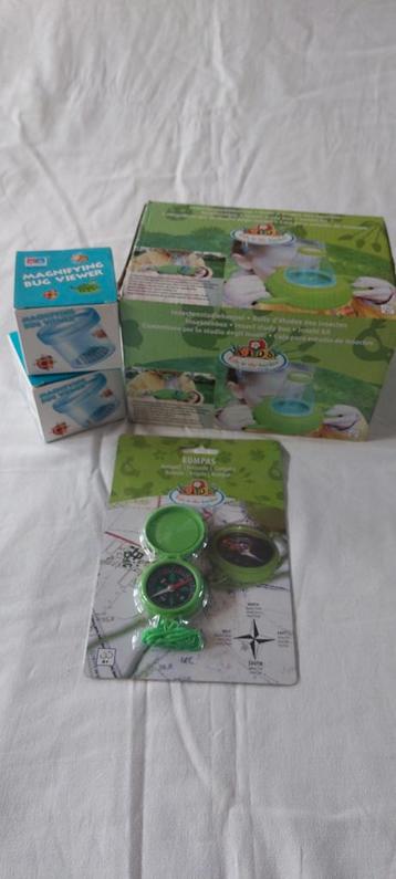 Natuur Ontdek Set - Kompas & Insecten Kijkers beschikbaar voor biedingen
