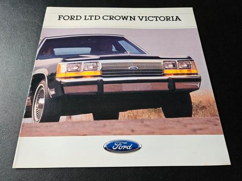Brochure Ford LTD Crown Victoria 1988 USA, Boeken, Auto's | Folders en Tijdschriften, Zo goed als nieuw, Ford, Ophalen of Verzenden