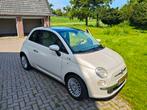 Fiat 500 1.4 16V 73KW C 2009 Creme Parelmoer. Carplay, Auto's, Voorwielaandrijving, Euro 5, Stof, Beige
