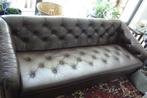 bank artifort geoffrey  harcourt leer gecapitt, Huis en Inrichting, Fauteuils, Ophalen, Gebruikt, 75 tot 100 cm, Leer