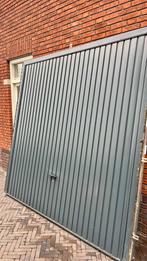 Novoferm Garagedeur Antraciet 235x233cm, Doe-het-zelf en Verbouw, Ophalen, Gebruikt, Garagedeur, Metaal