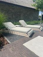 SUNS Lido loungers en tafel - als nieuw! - loungeset, Ophalen, Verstelbaar, Teakhout, Zo goed als nieuw