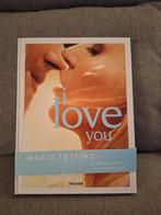 Mario Testino - I Love You - Trouwfotografie, Ophalen, Zo goed als nieuw, Fotografie algemeen, Mario Testino