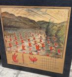 Flaming Water Kunstwerk van Adri de Fluiter, Ophalen of Verzenden