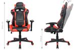 Bureaustoel gamestoel Thomas - racing gaming stijl stoel, Ophalen, Gaming bureaustoel, Nieuw, Bureaustoel