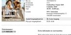 2 toegangskaarten fashiondays zaterdag, Tickets en Kaartjes, Twee personen