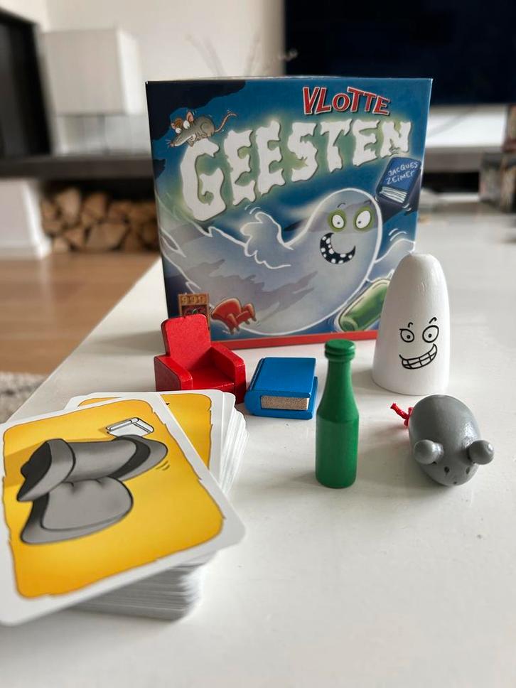 Vlotte Geesten Spel, Hobby en Vrije tijd, Gezelschapsspellen | Bordspellen, Zo goed als nieuw, Ophalen