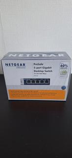 Netgear prosafe 5 port gigabit switch GS105 NIEUW 1000mbs, Computers en Software, Netwerk switches, Ophalen of Verzenden, Nieuw