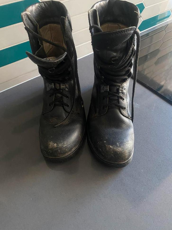 Leger kisten LifeLine maat 45, Kleding | Heren, Schoenen, Zo goed als nieuw, Werkschoenen, Zwart, Ophalen of Verzenden