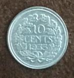 Zilveren Nederlandsche 10 Cent 1935, Postzegels en Munten, Munten | Nederland, Zilver, Koningin Wilhelmina, 10 cent, Ophalen of Verzenden
