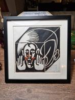 Orginele kunst prent : Lock down Clown 2020, Ophalen of Verzenden